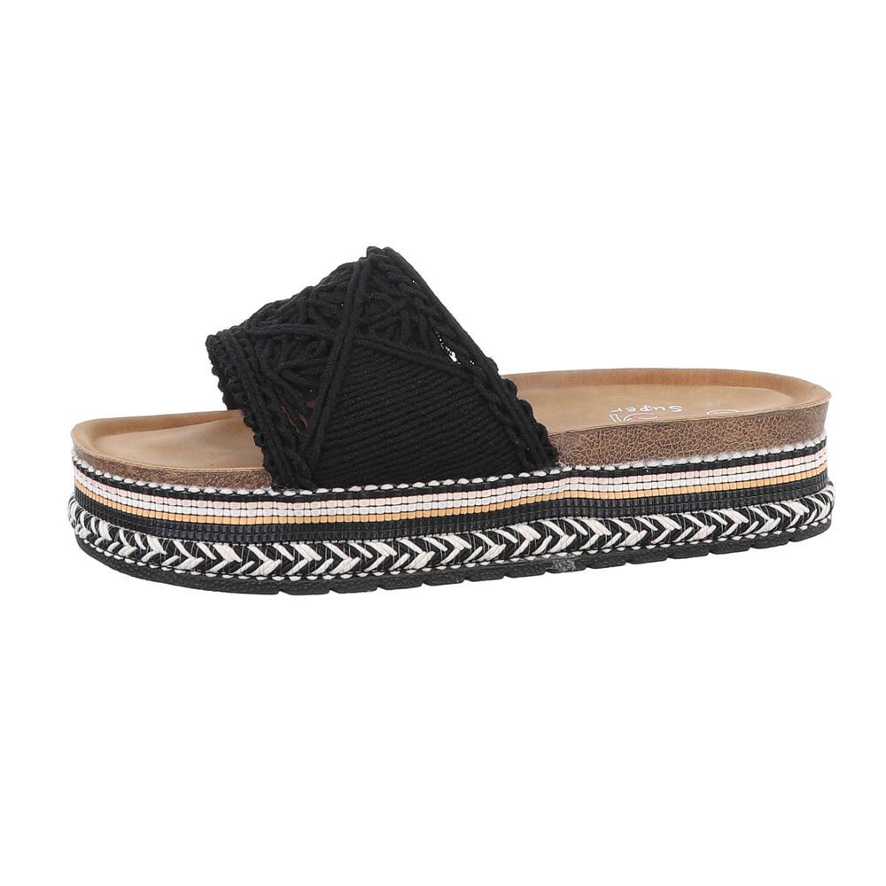 Ital-Design Damen Mules Freizeit Plateausandaletten (85960473) günstig online kaufen