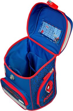 Scooli Schulranzen EasyFit, Spider Man (Set, 5-tlg)