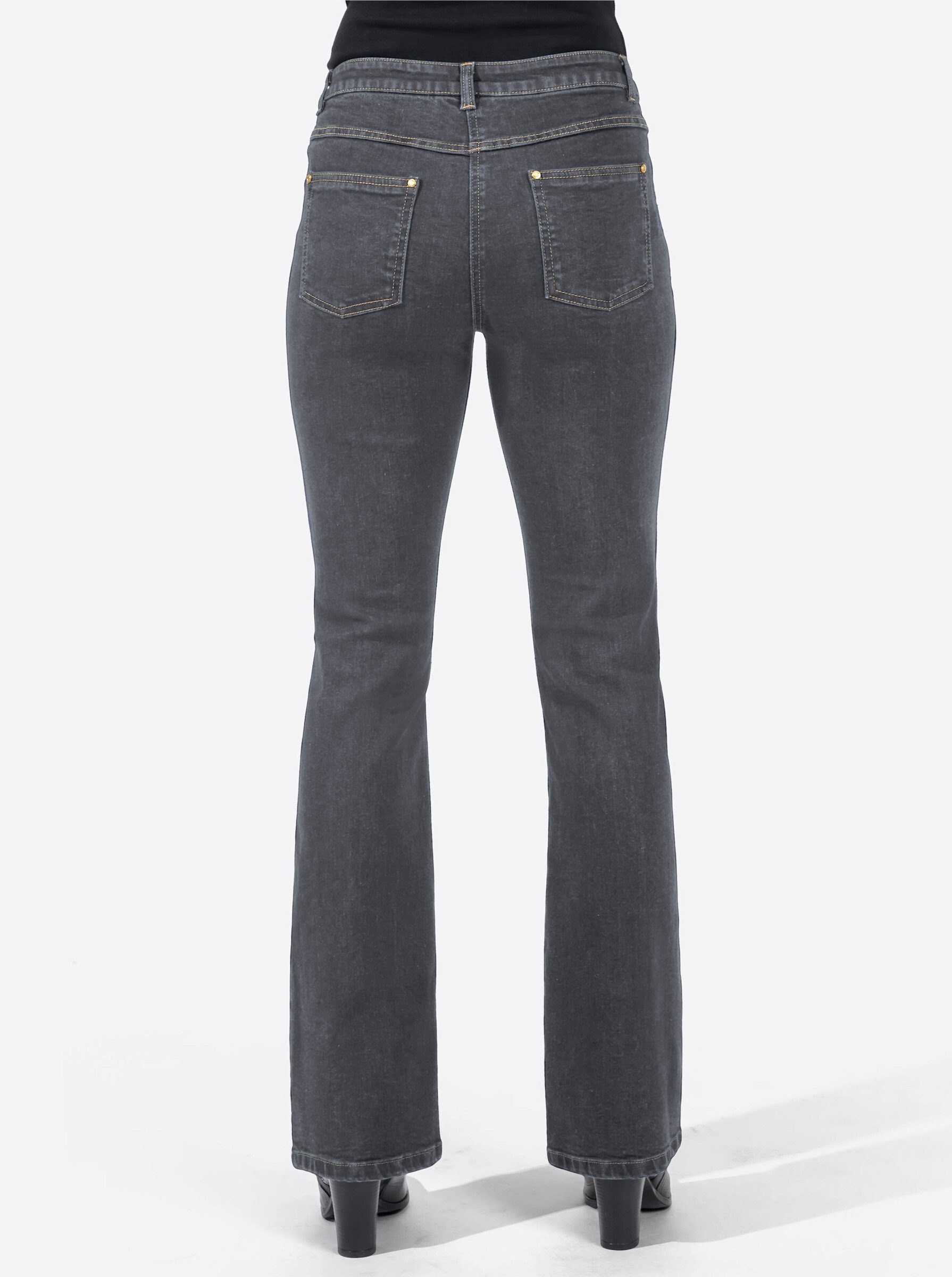 WITT Bequeme stone-grey-denim WEIDEN Jeans