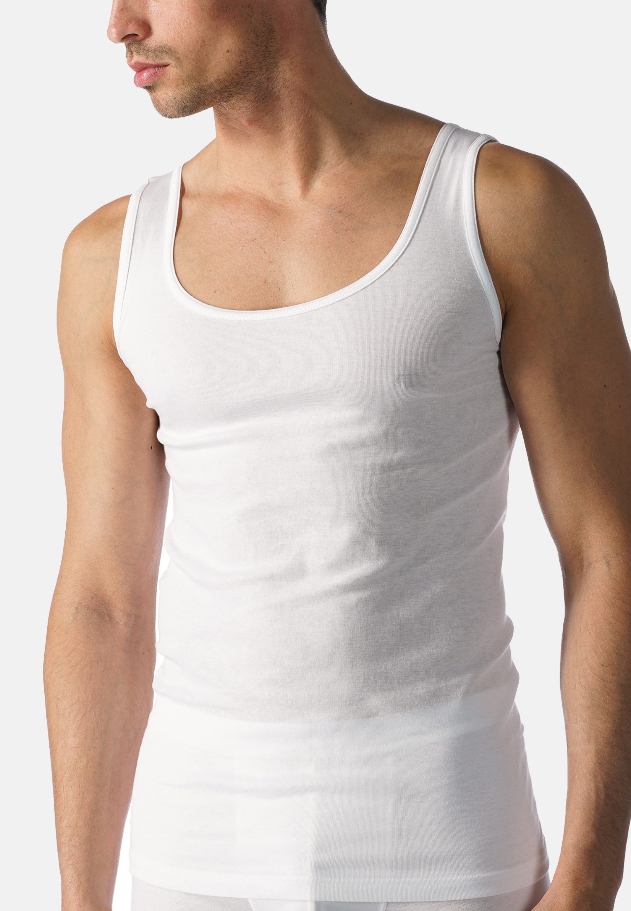 Mey Unterhemd 3er Pack Casual Cotton (Spar-Set, 3-St) Unterhemd / Tanktop - günstig online kaufen