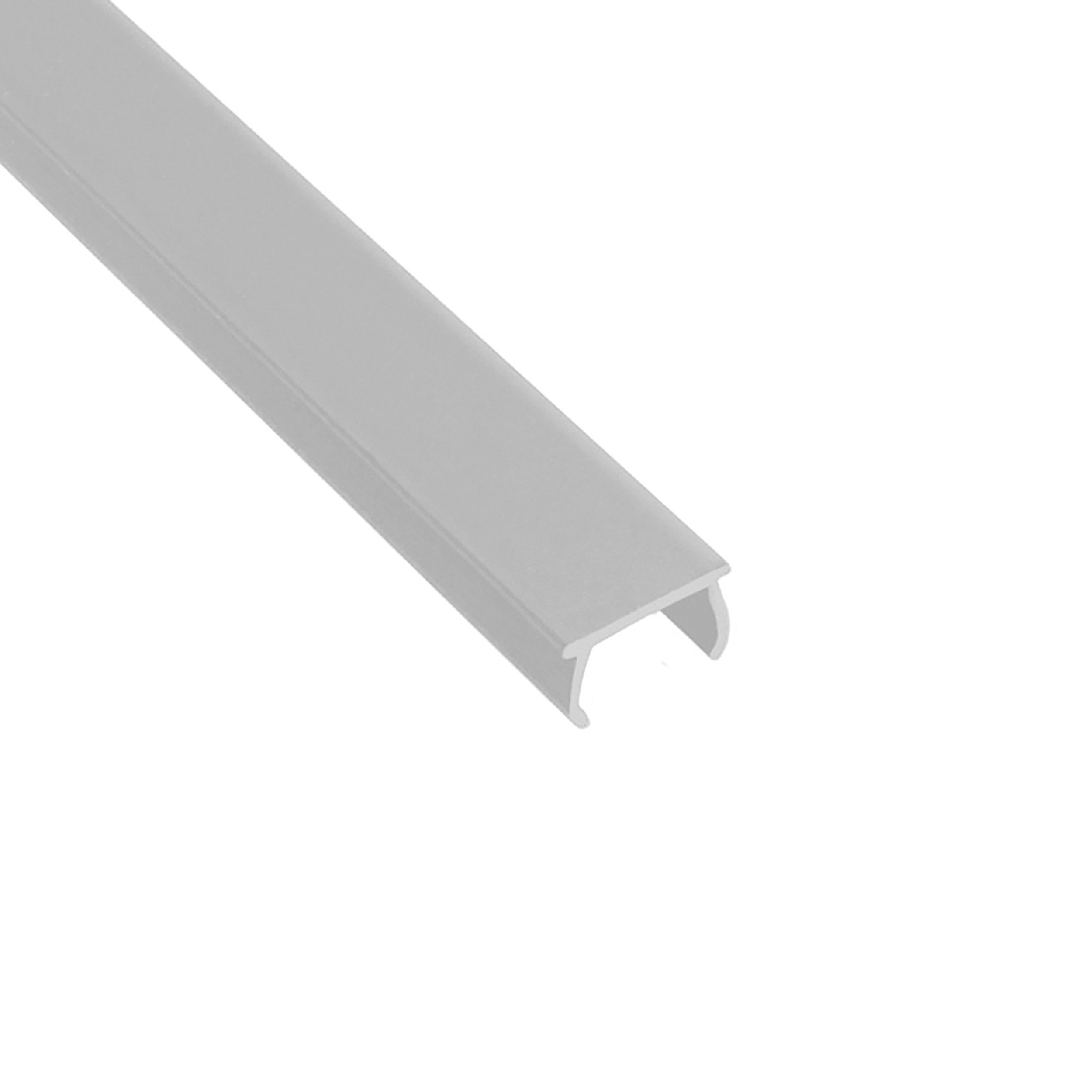 KLAK Profil KLAK 45 - Abdeckungen für Alu-Profil Nut 10 Typ-I - Typ-B - grau - 2m