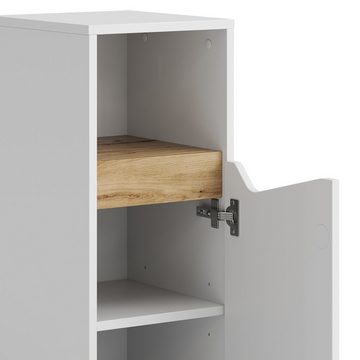 Vicco Midischrank Badezimmerschrank MARELLE Weiß/Artisan