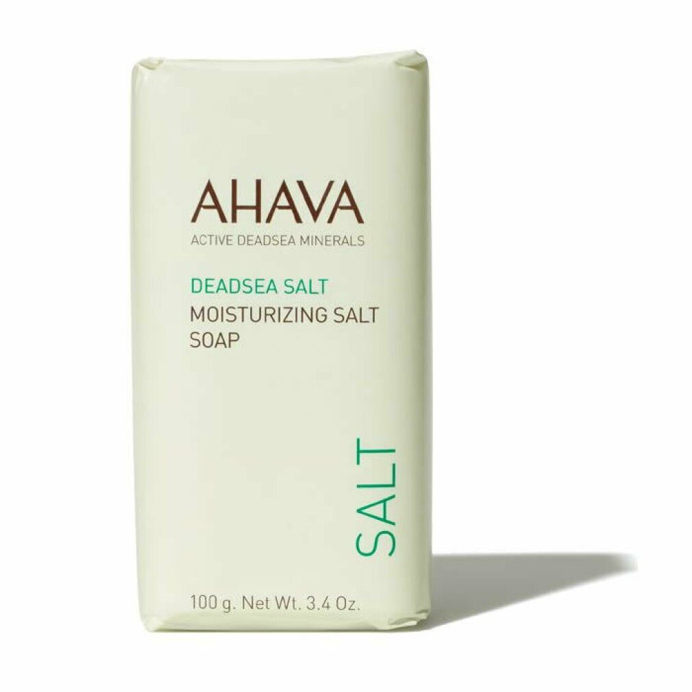 AHAVA Feste Duschseife Deadsea Salt Moisturizing Salt Soap