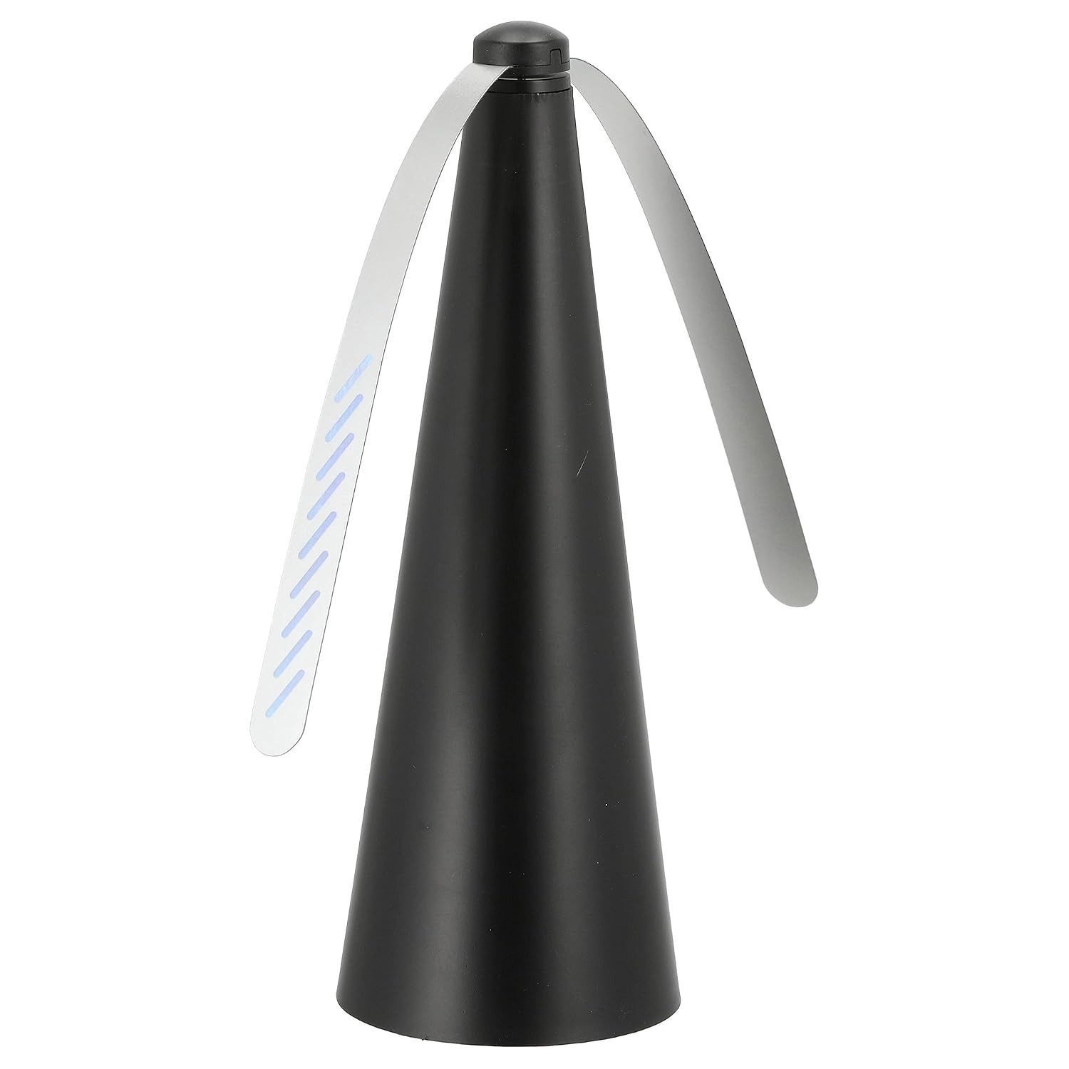 FELIXLEO Fliegenwedler Fliegenwedler Batteriebetrieben Insektenabwehr Schwarz 9x26cm, 1-tlg.