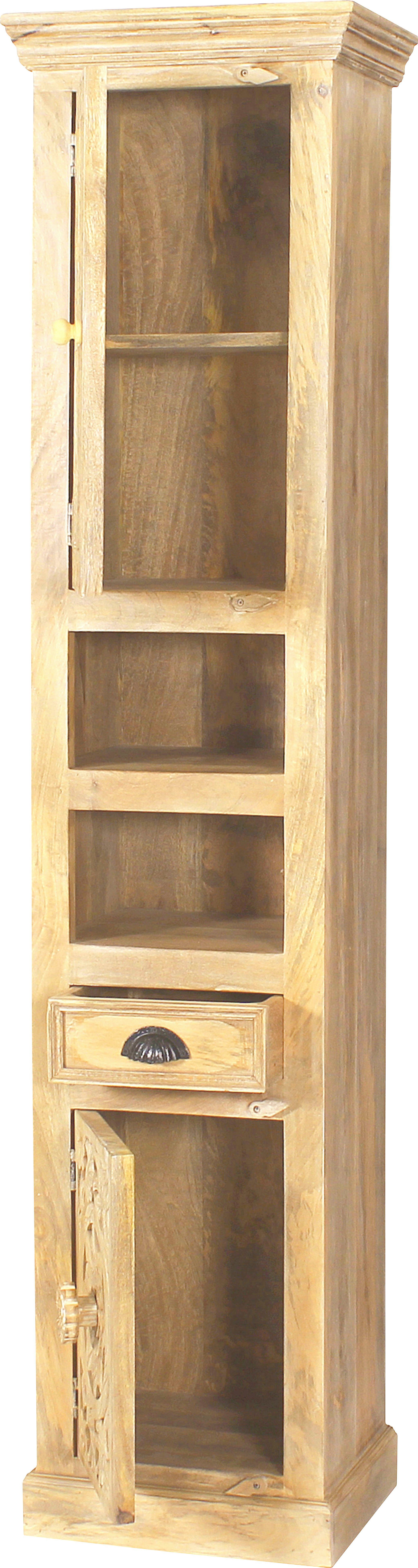 SIT Hochschrank Mit Holzschnitzereien