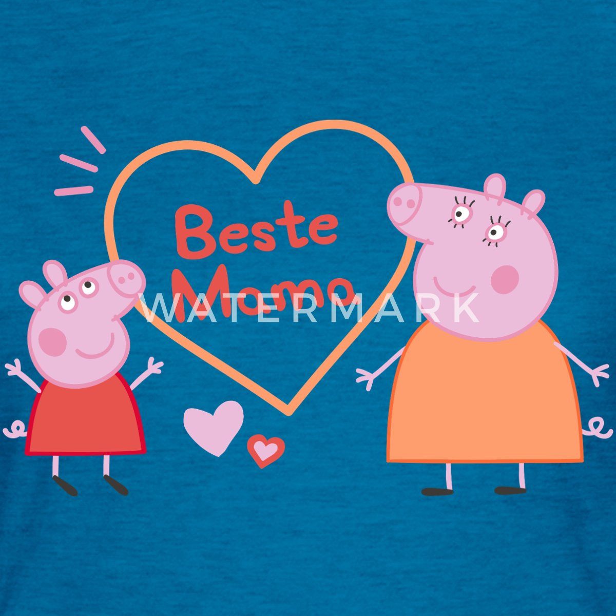 Spreadshirt T-Shirt Peppa Pig Design Beste günstig online kaufen