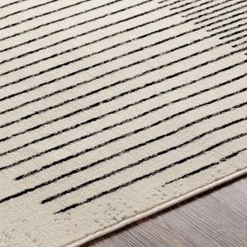 Teppich Geometric, Surya, rechteckig, Höhe: 11 mm, Skandi Design, Modern Boho Kurzflor Wohnzimmerteppich, Schlafzimmer