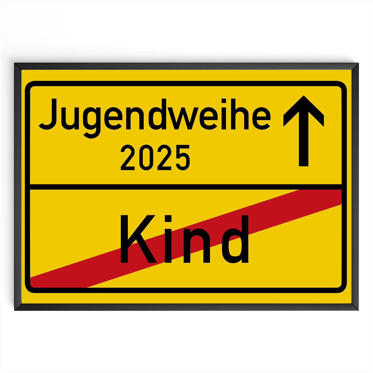 Tigerlino Poster Jugendweihe 2025 Geschenk zur günstig online kaufen
