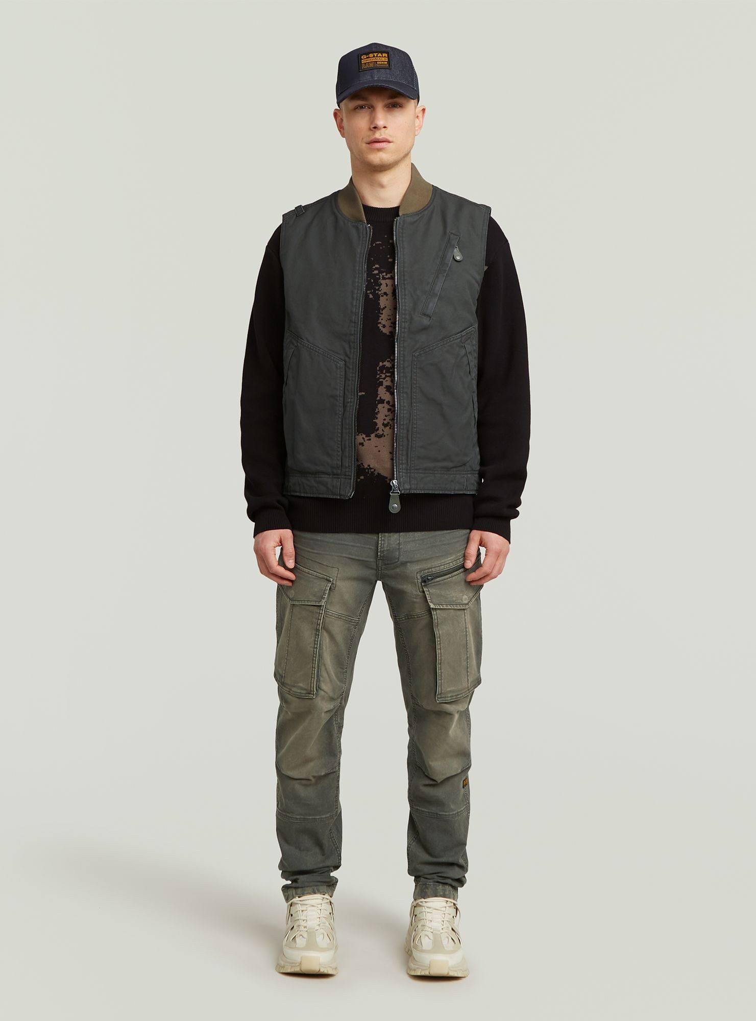 G-STAR Softshellweste Duty Canvas Weste