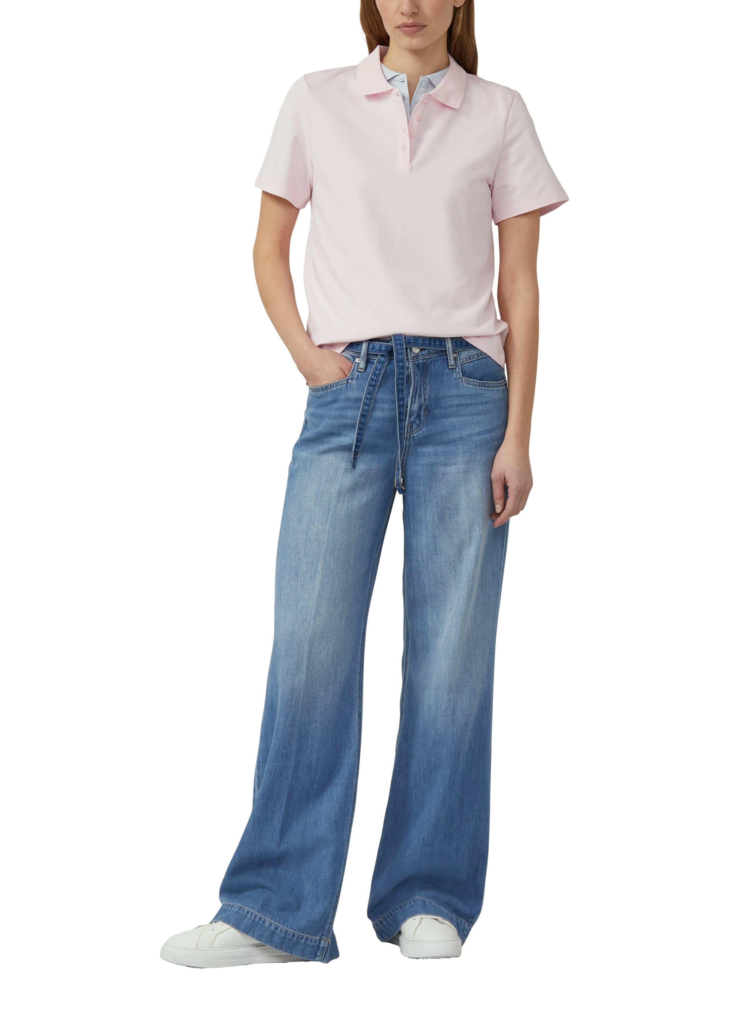 s.Oliver Poloshirt mit Piqué-Struktur günstig online kaufen