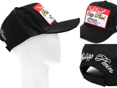 PHILIPP PLEIN Baseball Cap Philipp Plein Logo Embroidered Baseballcap Hut Baseball Cap Kappe Hat