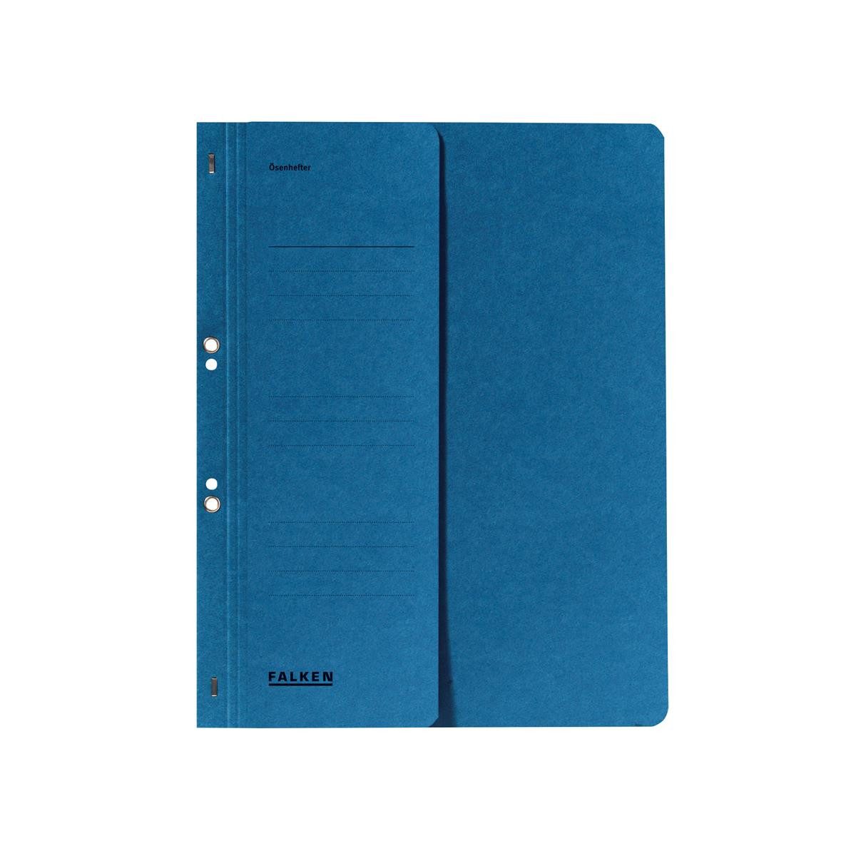 Falken Hefter Falken Ösenhefter 80000524 DIN A4 halber Deckel Behördenheftung blau