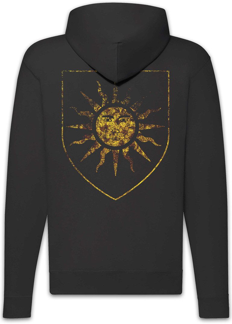 Urban Backwoods Sweatjacke Sun Zipper Hoodie Sonne Nilfgaard Nilfgaardian Logo Empire Insignia (1-tlg) Witcher Emperor Imperium Imperator