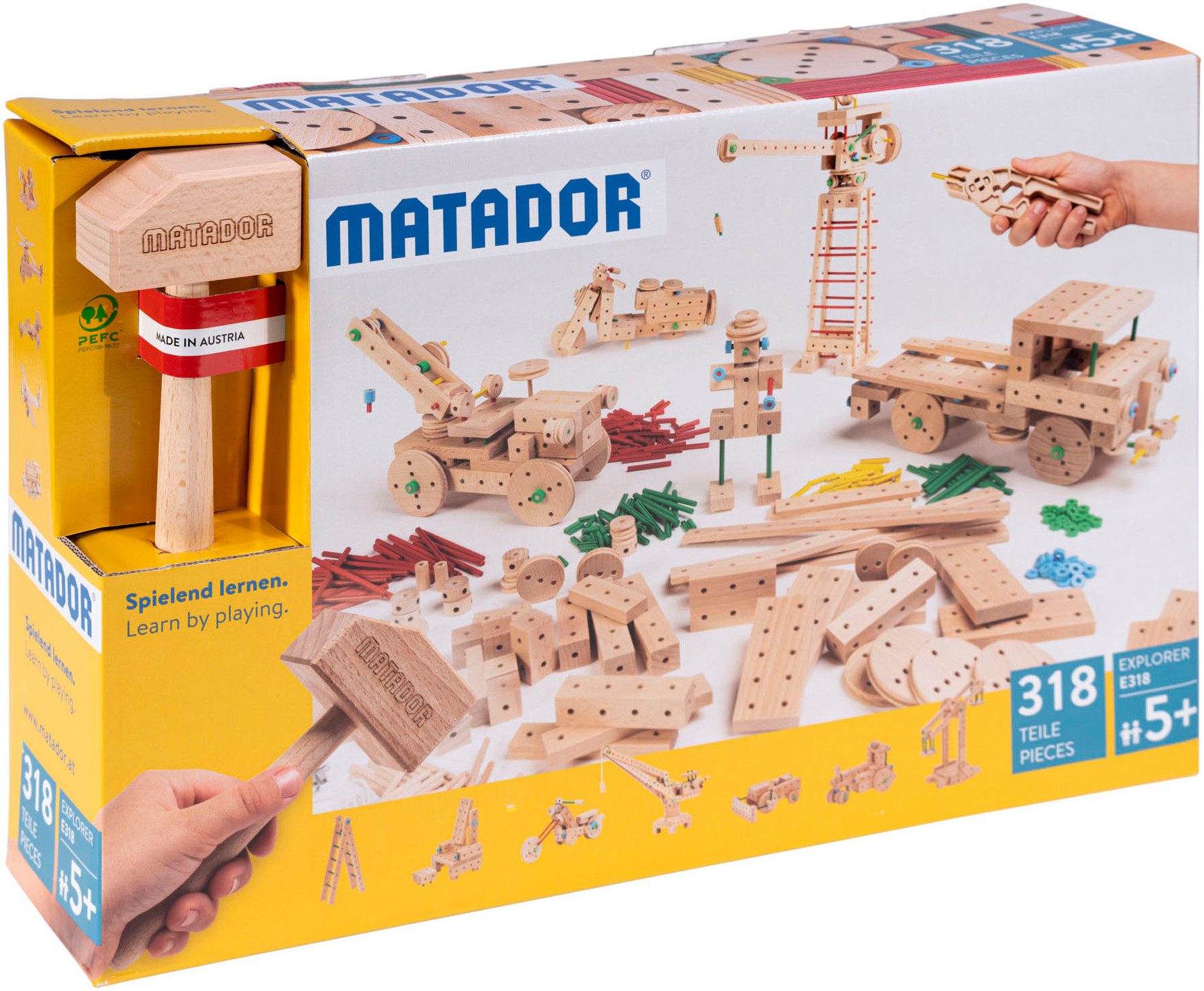 MATADOR Matador Explorer E318 Holzbaukasten, (318 St)