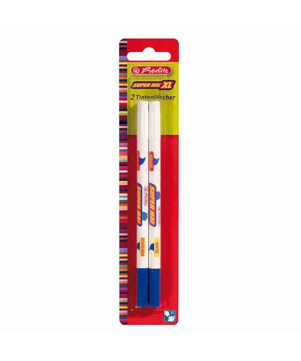 Herlitz Tintenkiller 2 herlitz SUPER HAI Tintenkiller, (Packung, 2-tlg., SUPER HAI), XL