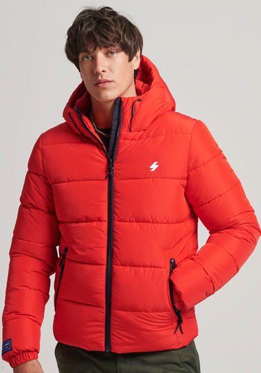 Superdry Steppjacke HOODED SPORTS PUFFR JACKET