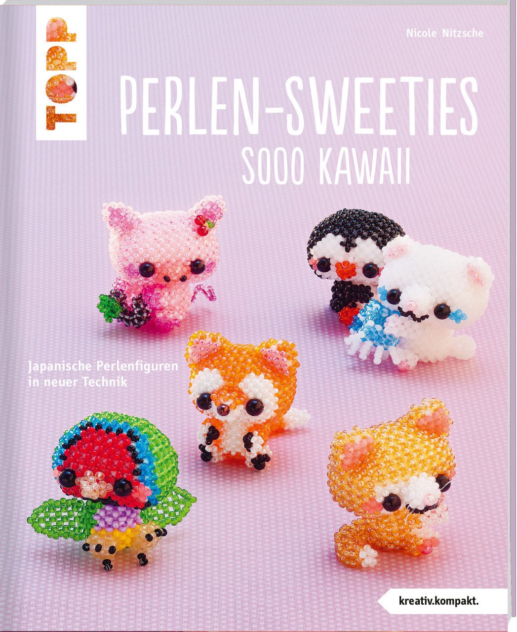 TOPP Kreativ Malbuch Bastelbuch Perlen-Sweeties sooo kawaii