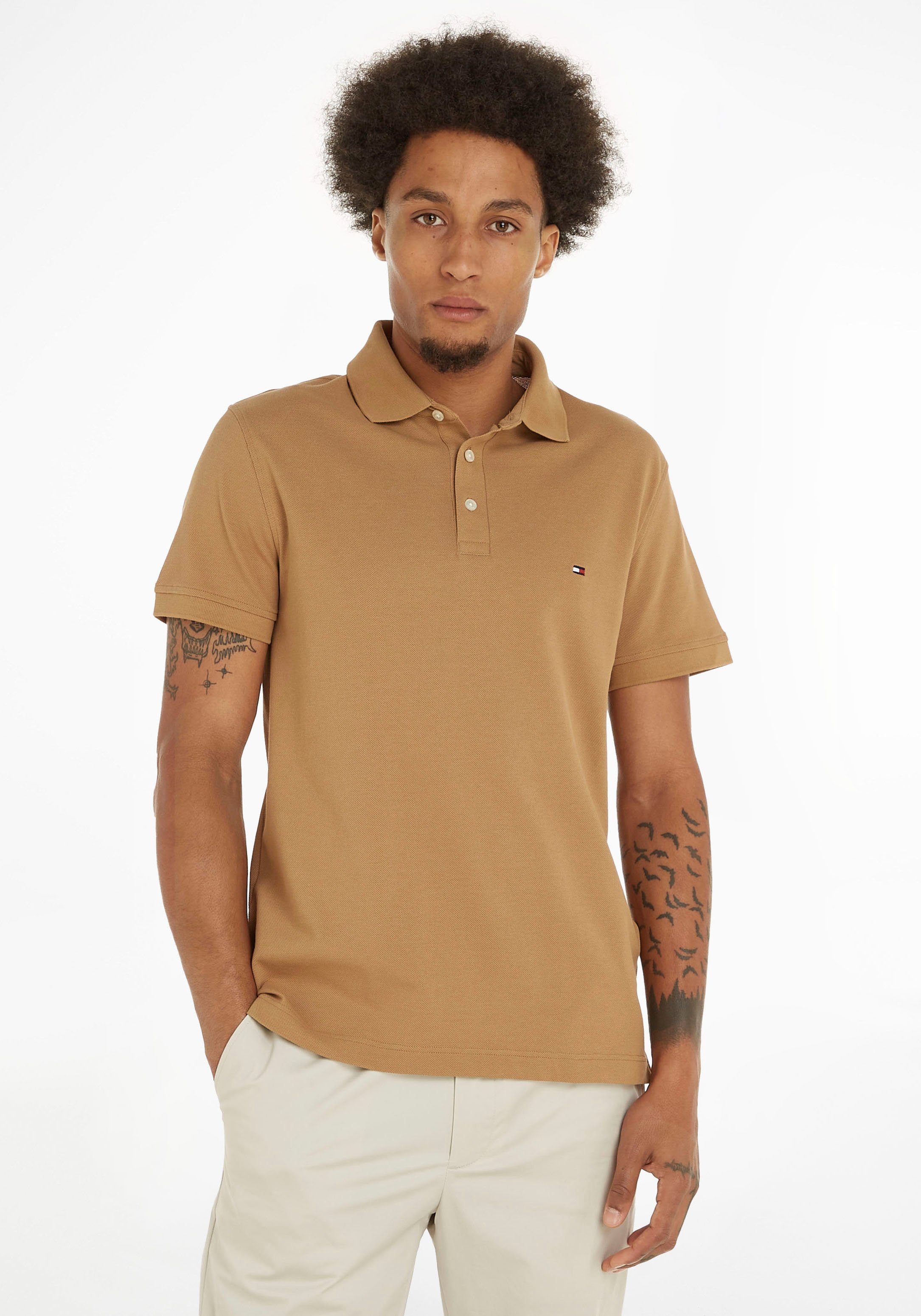 Tommy SLIM CountrysideKhaki Hilfiger 1985 mit Poloshirt POLO Logostickerei