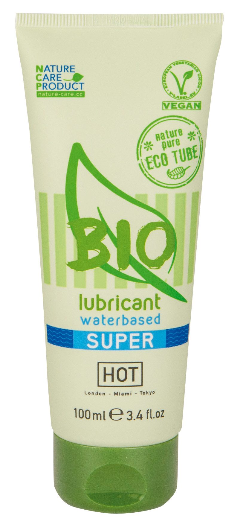 Gleitgel HOT BIO Superglide wasserbasiertes Gleitgel - 100 ml