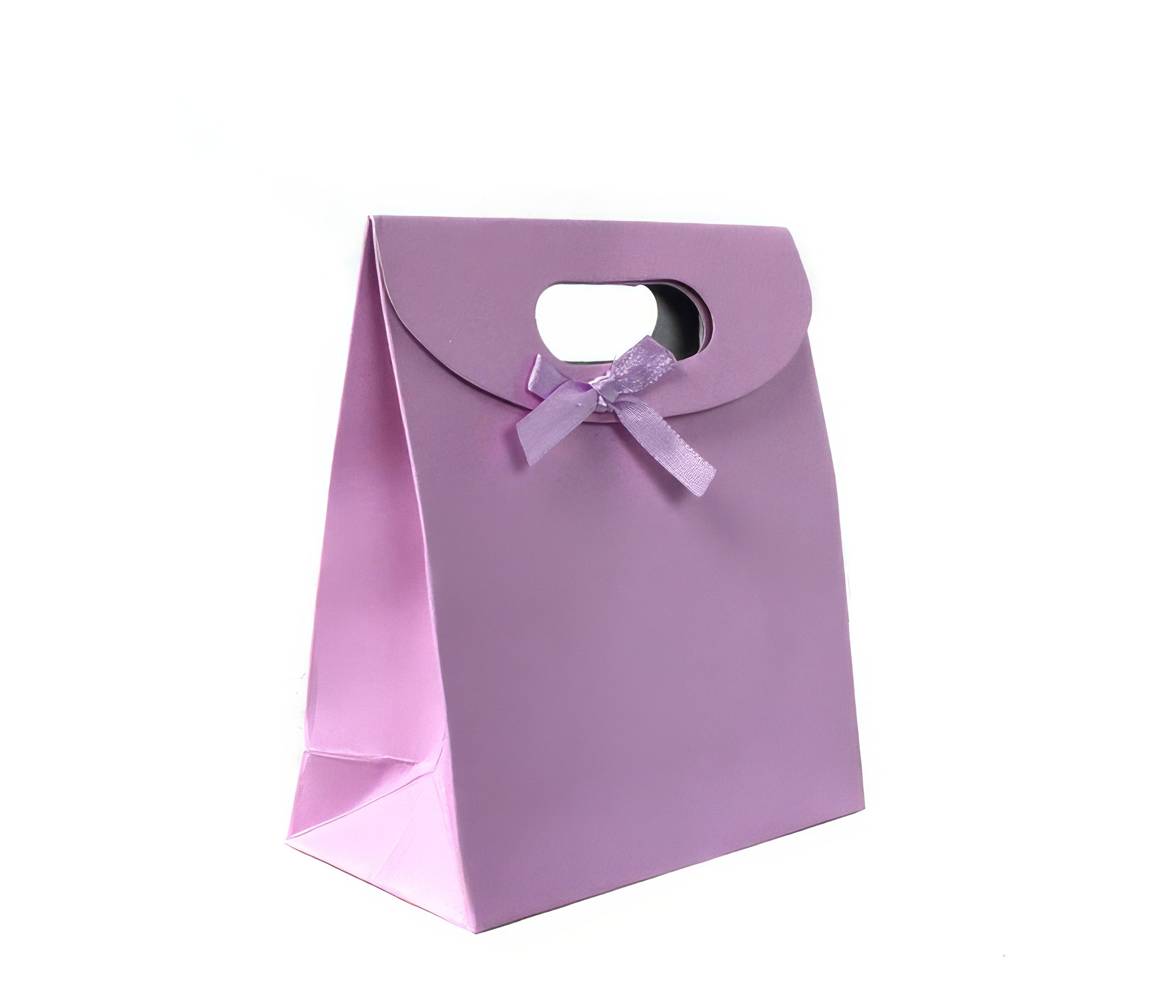 Yudu Geschenktüten 10er Geschenktaschen mit Klettverschluss Kartonstärke 12x6x16cm