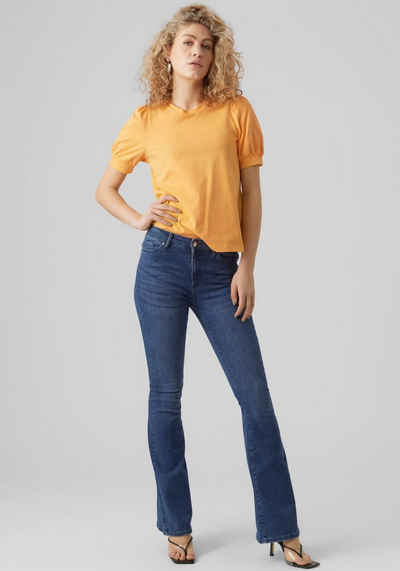 Vero Moda T-Shirt VMKERRY 2/4 O-NECK TOP VMA JRS NOOS mit Rundhalsausschnitt