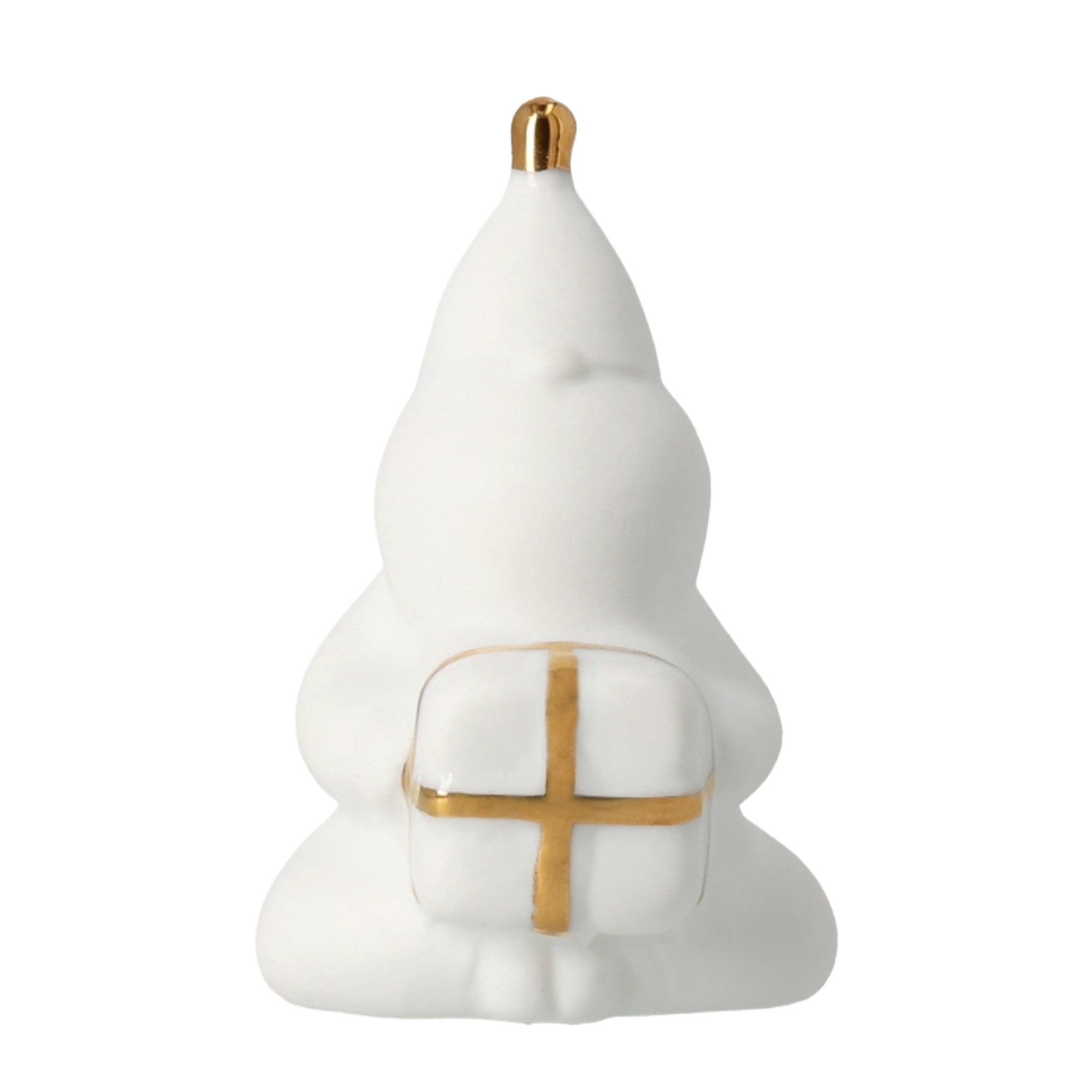 Räder Weihnachtsfigur Räder Porzellanfigur Santa packt Geschenke H.5,5 cm