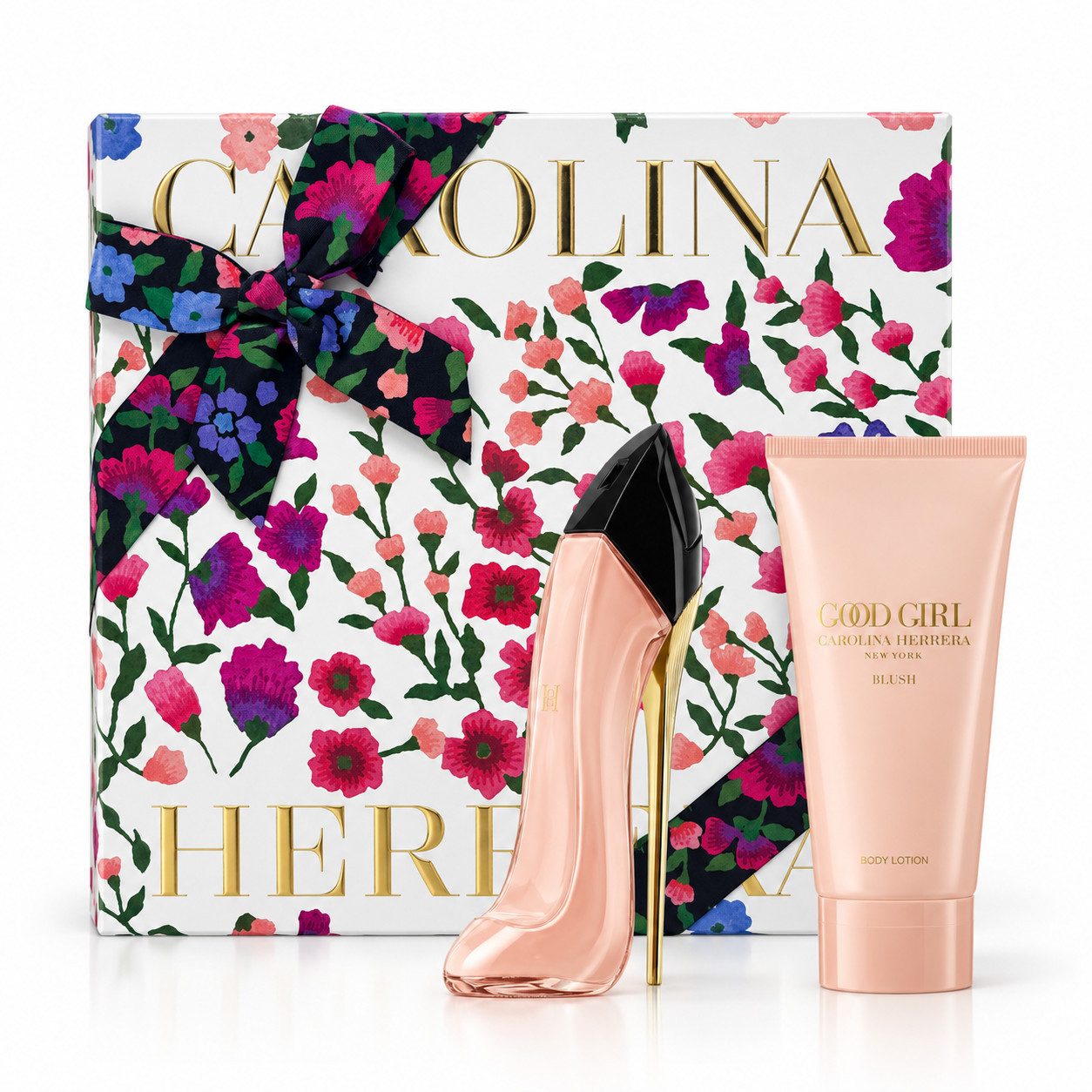 Carolina Herrera Duft-Set Good Girl Blush Giftset - Eau de Parfum 50 ml + Body Lotion 100 ml, 2-tlg.
