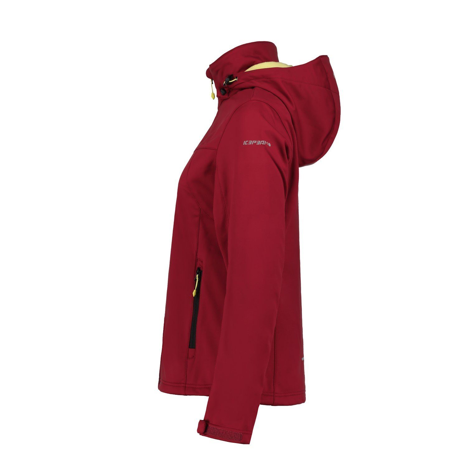 Softshelljacke Funktionsjacke für Rot Damen Boise Icepeak Icepeak leicht Wasserabweisend