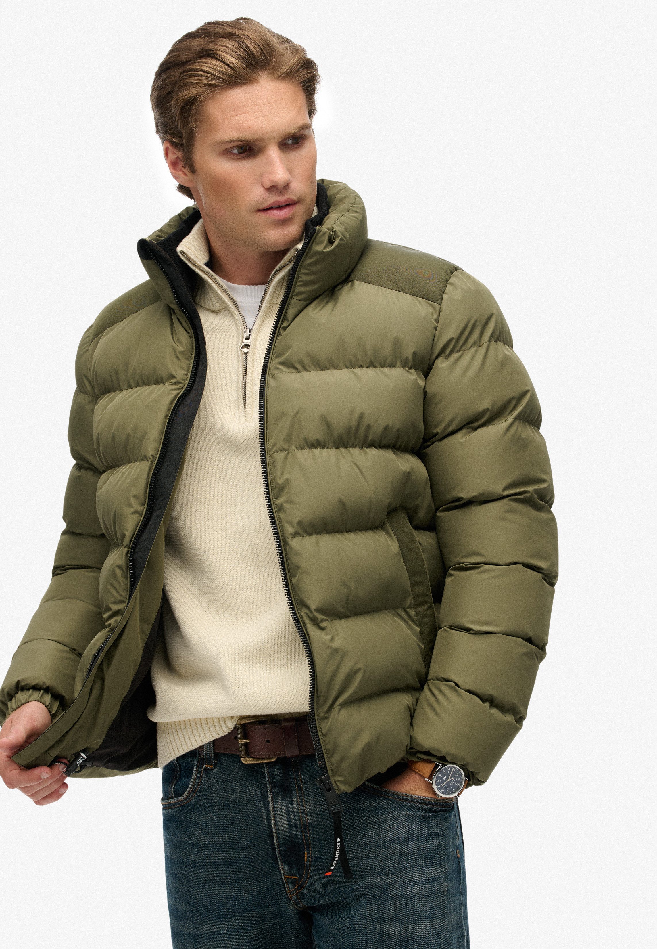 Superdry Steppjacke SPORTS PUFFER JACKET günstig online kaufen