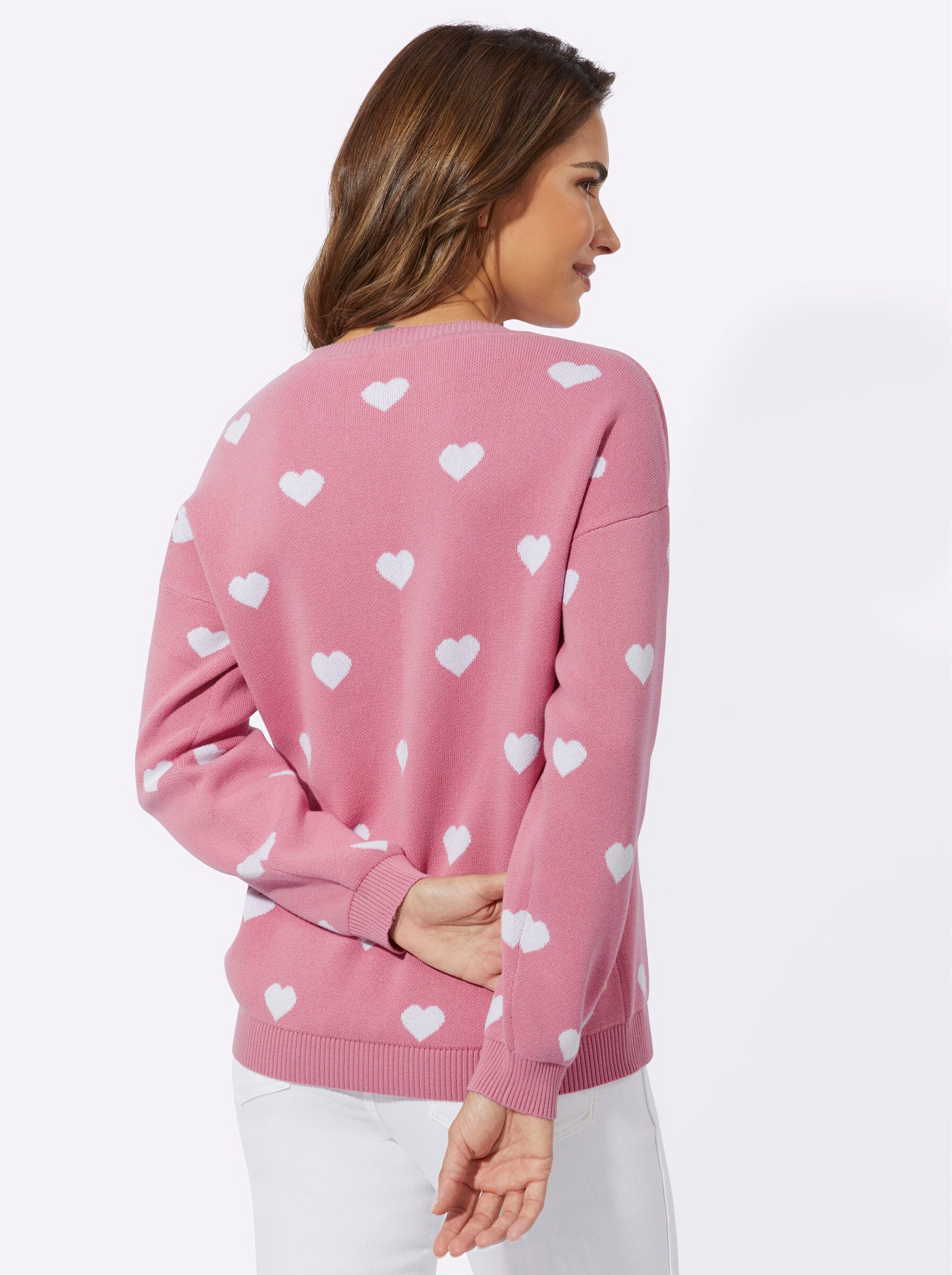 Sieh an! Strickpullover Langarm-Pullover günstig online kaufen