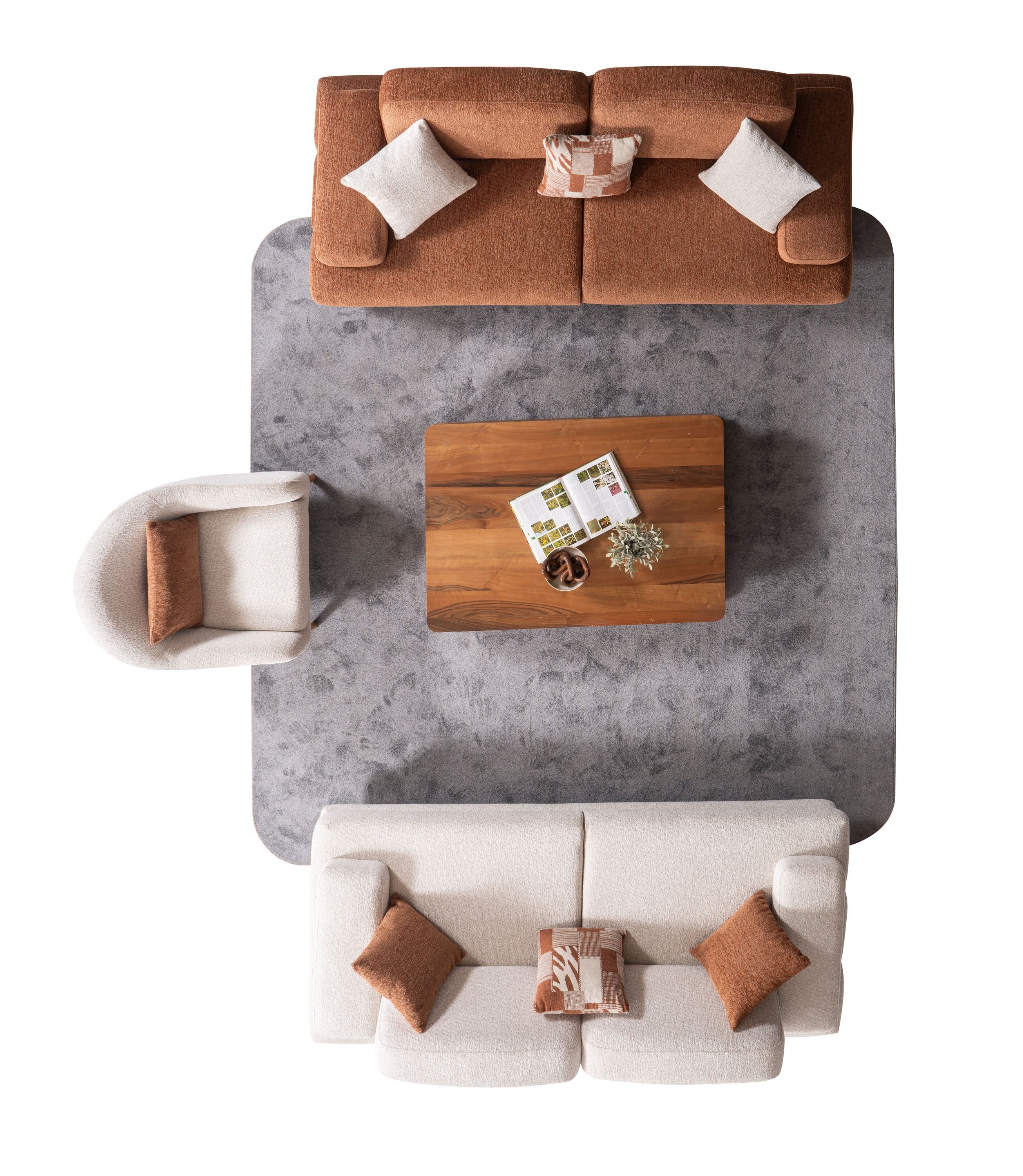 Nobelaa Sofa Sitzgruppe/Sofa Set - Wohnzimmergarnitur "Helios" 3+3+1