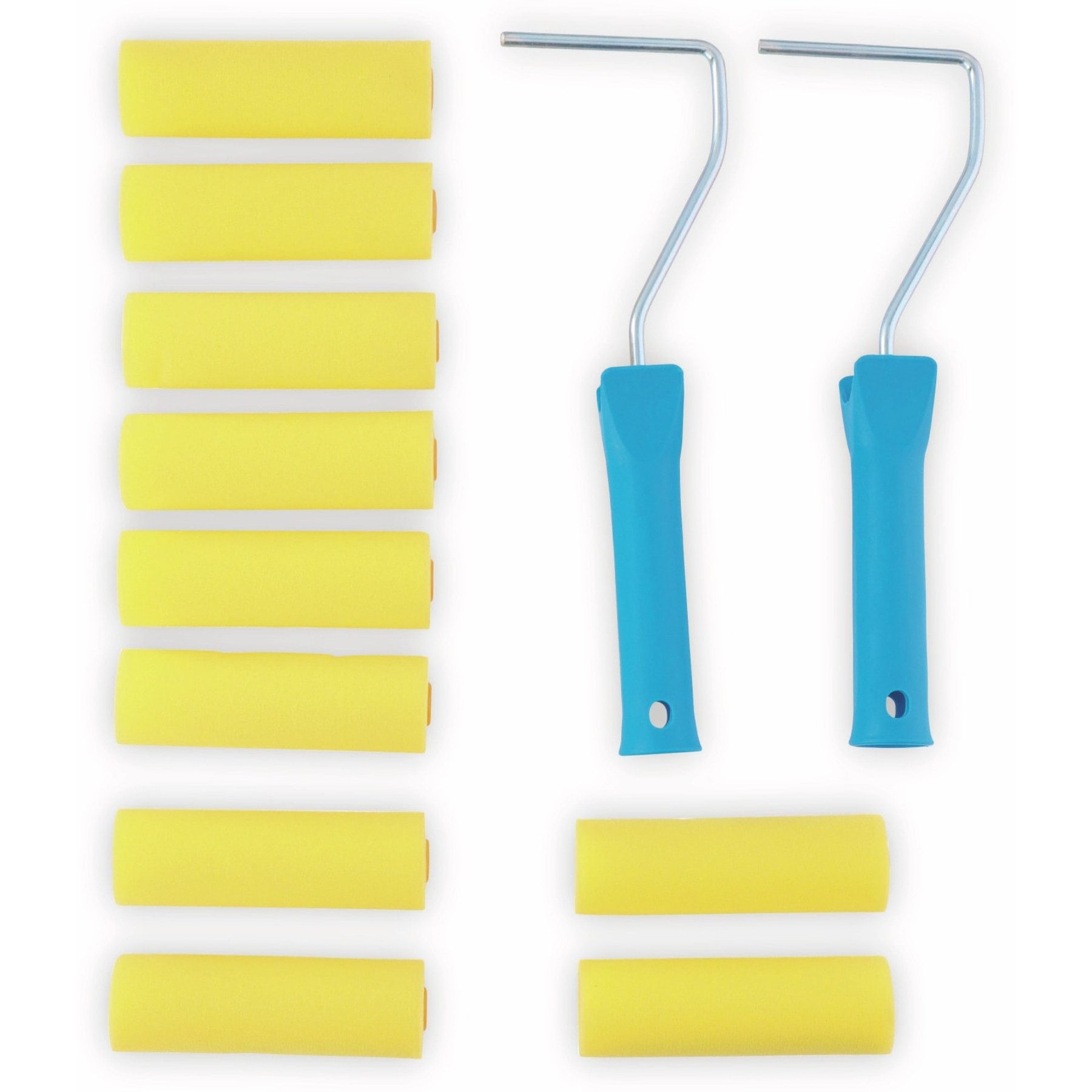 Kinzo Lackroller KINZO Maler-Roller-Set 12-teilig