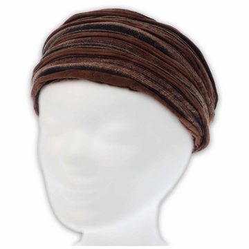 KUNST UND MAGIE Stirnband Unisex Hippie Stonewashed Batik Kopfband Stirnband Yoga Bandana Fair