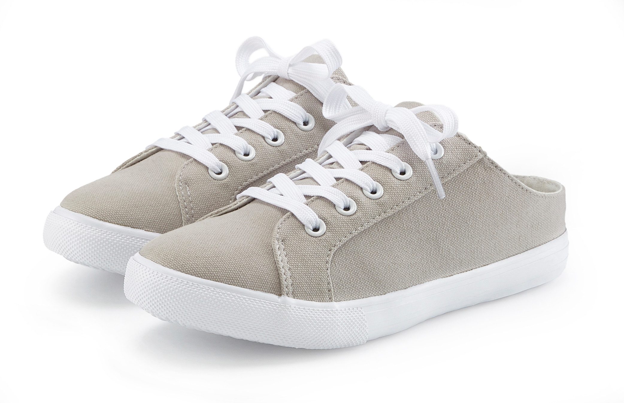 Vivance Sneaker, Clog Sabot zum Reinschlüpfen mit Schnürung VEGAN günstig online kaufen