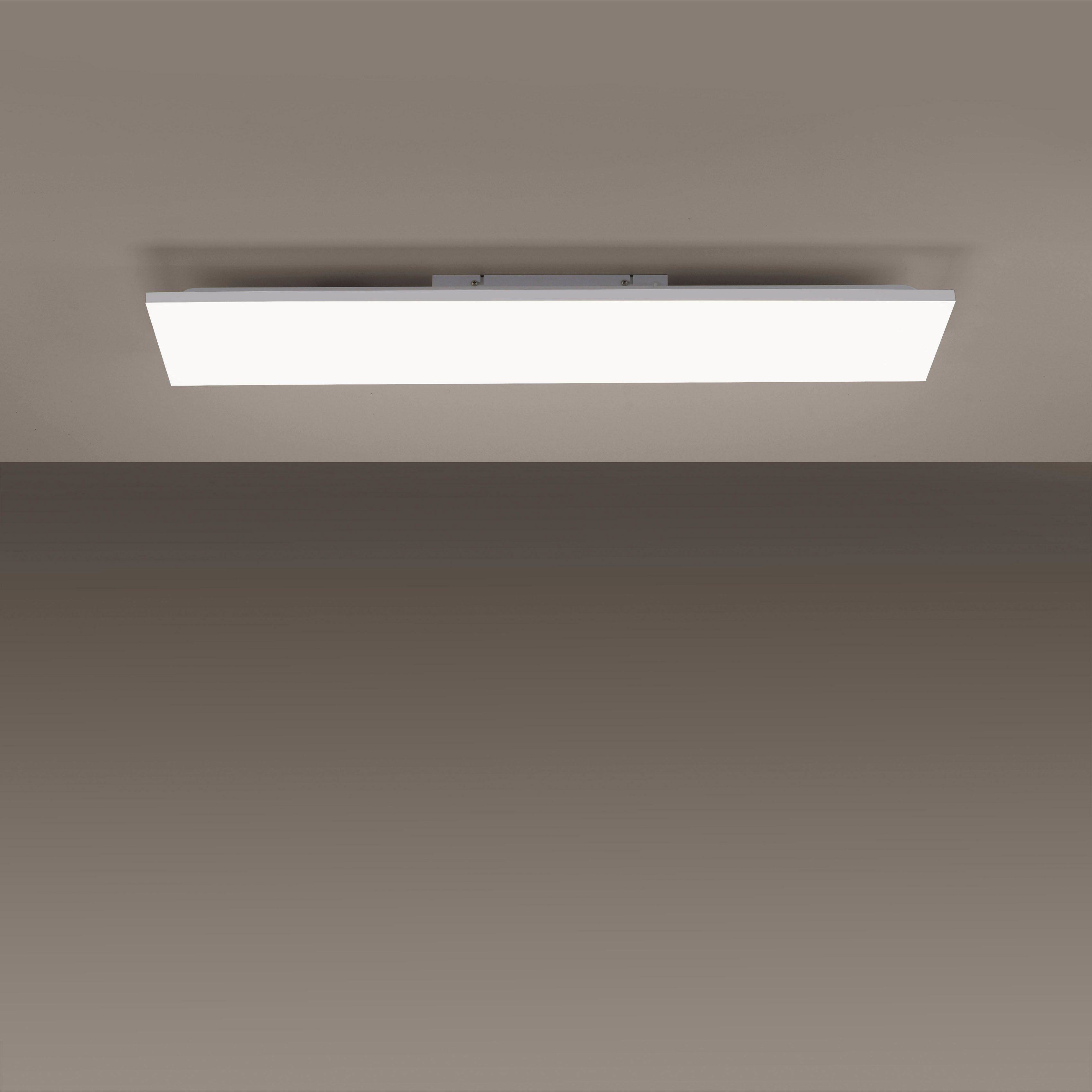 my home LED dimmbar Dimmfunktion, Warmweiß, RGB Deckenleuchte fest Floki, LED Backlight, CCT und integriert, Farbtemperatursteuerung mit rahmenlos