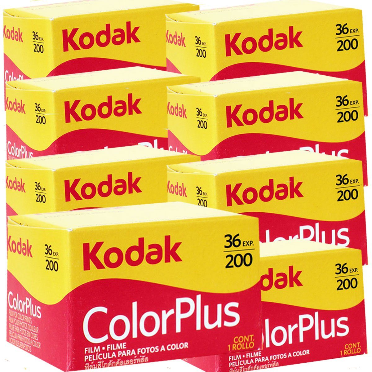 Kodak Farbnegativfilm 8x Kodak Color plus 200 135/36 Kleinbildfilm für, 288