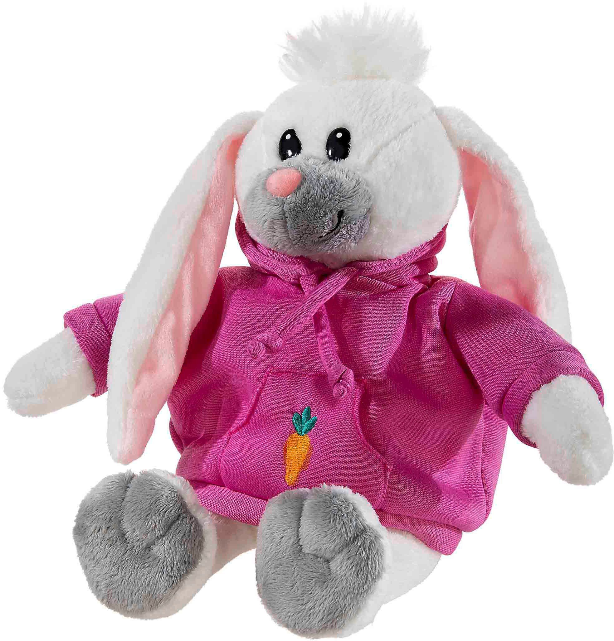 Heunec® Kuscheltier Hoody Crew, Hase Mara Möhre 35 cm