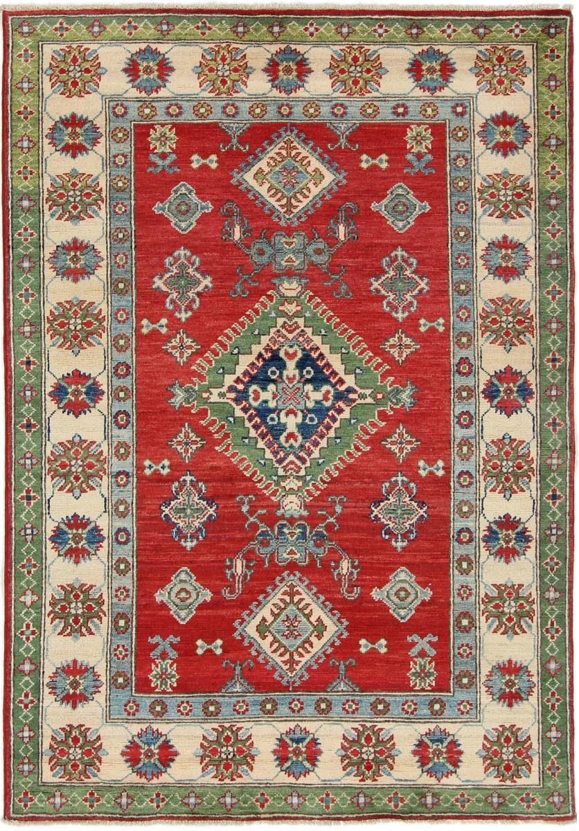 Orientteppich Kazak 180x127 Handgeknüpfter Orientteppich, Nain Trading, rechteckig, Höhe: 5 mm