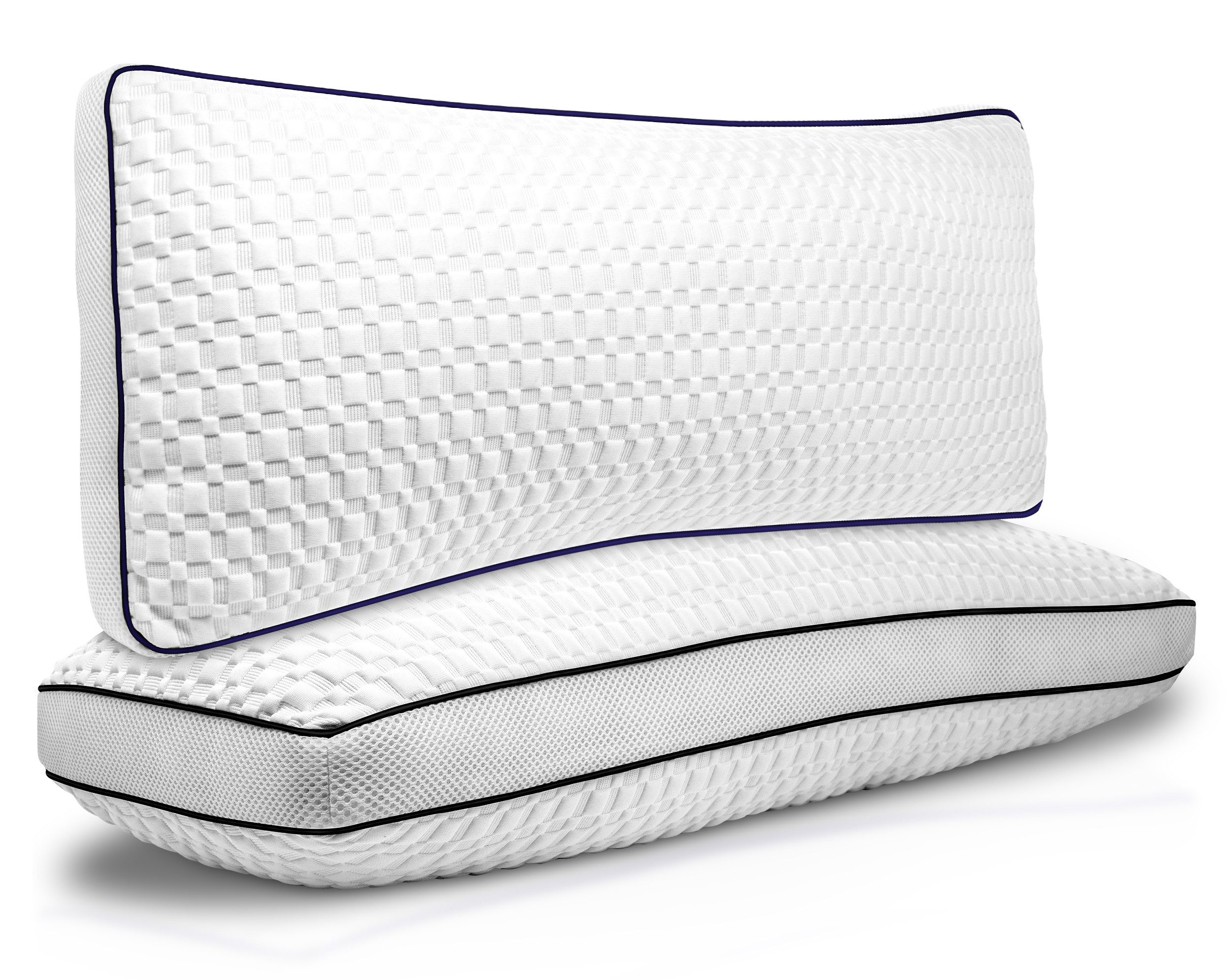 Gentle North Microfaserkissen Hochwertige Kopfkissen in Hotelqualität verschiedene Größen, Füllung: 100% Polyester, Seitschläfer, Rückenschläfer, Seitenschläfer, Bauchschläfer, 1- oder 2-tlg., Reißverschluss für Füllung, waschbar, Made in EU, allergikerfreundlich