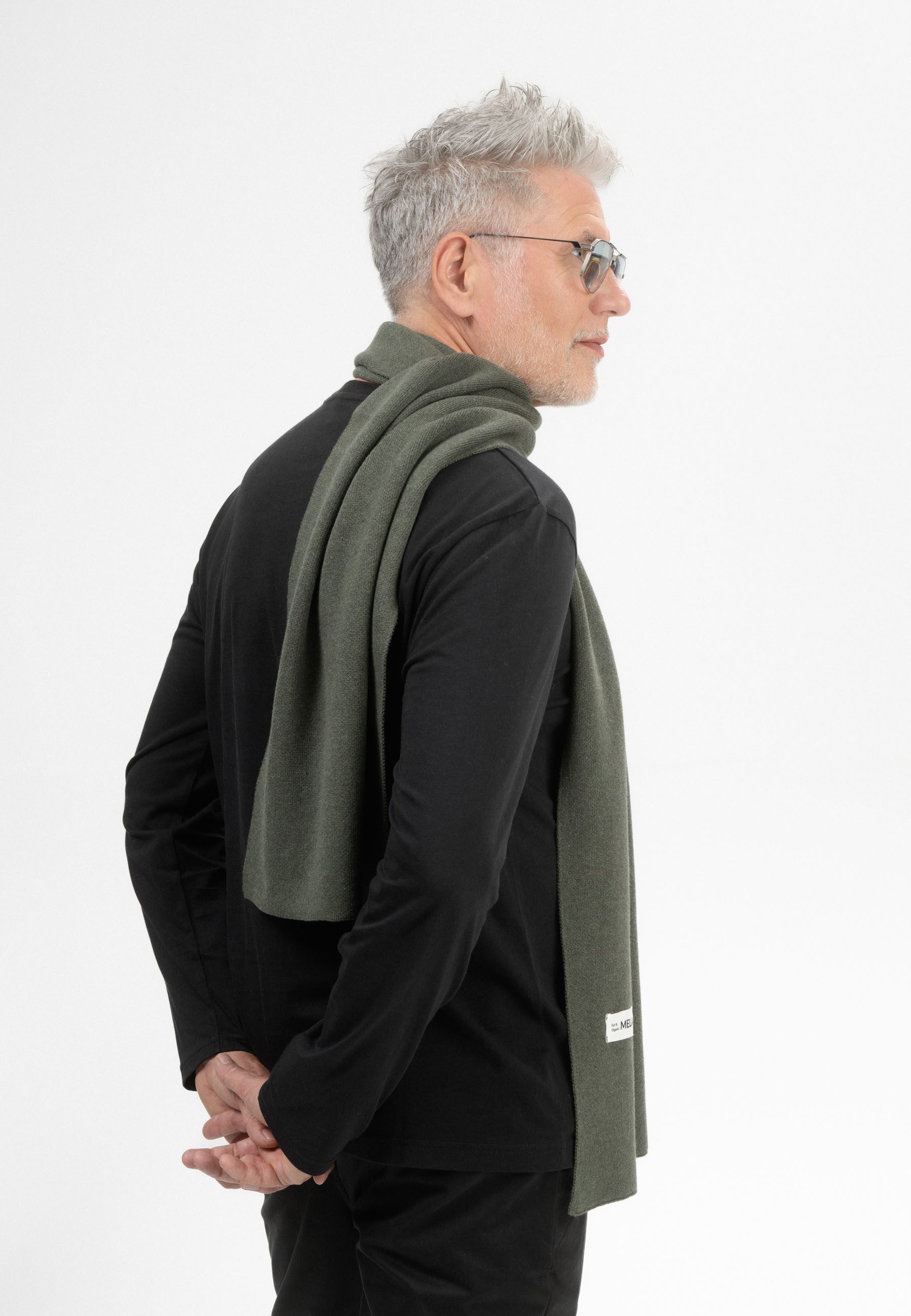MELA Schal Unisex Jacquard Rippstrick Schal günstig online kaufen