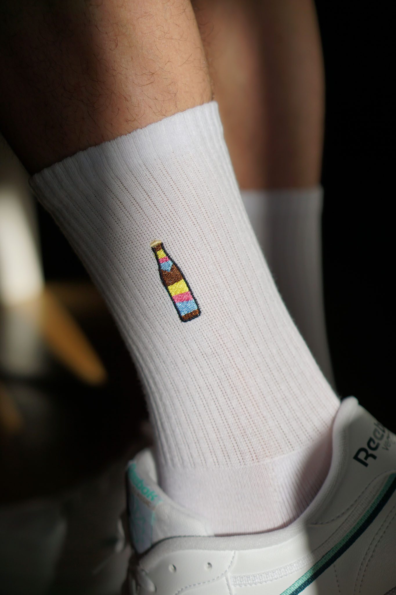 Fashion Drinks Tennissocken Cola Mix, Bestickte Bio Baumwoll Socken (1 Paar günstig online kaufen