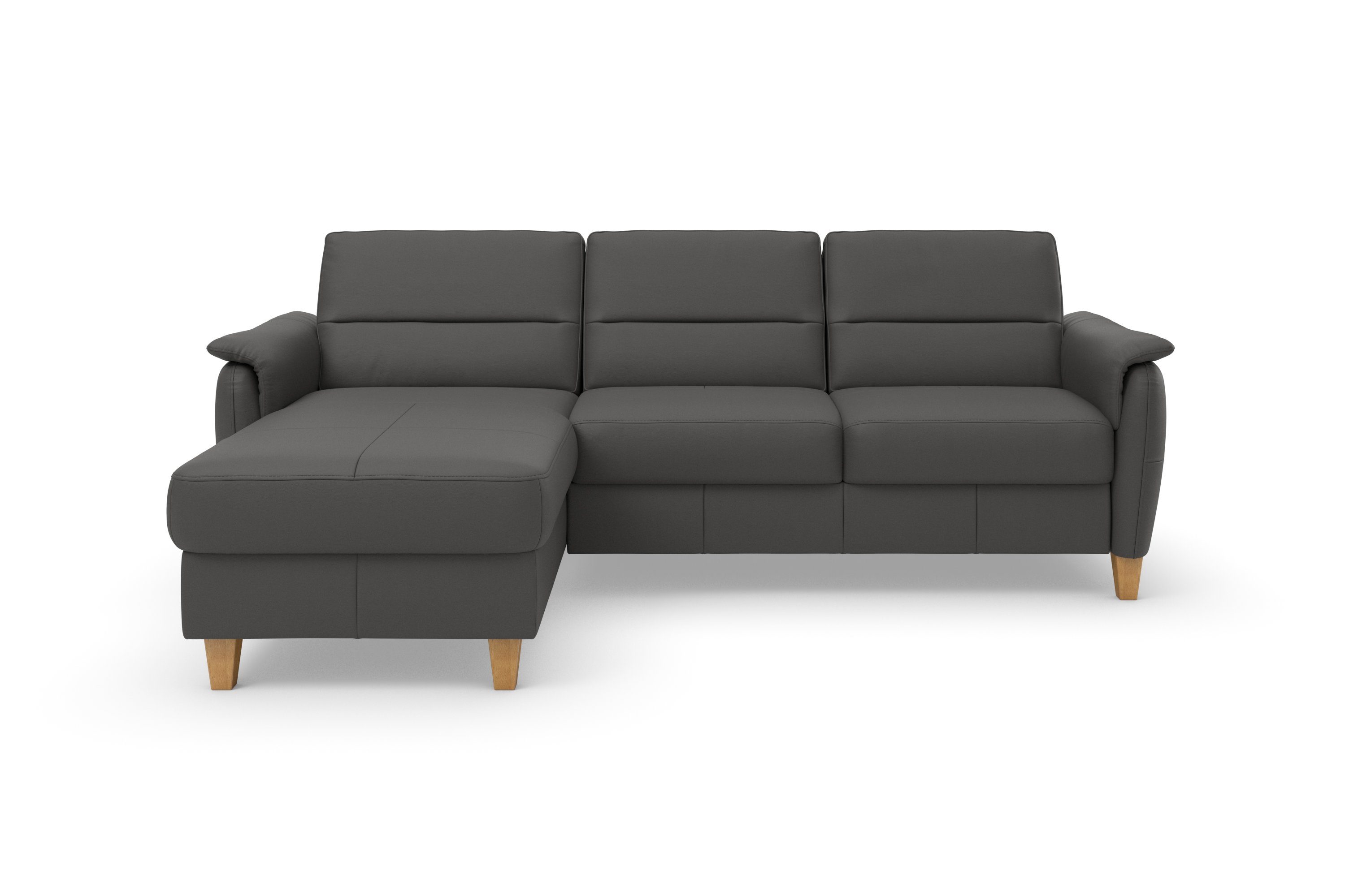 Home affaire Ecksofa Palmera L-Form, Federkern, günstig online kaufen