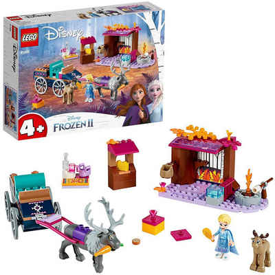 LEGO® Konstruktionsspielsteine »Elsa und die Rentierkutsche (41166), LEGO® Disney Princess«, (116 St)