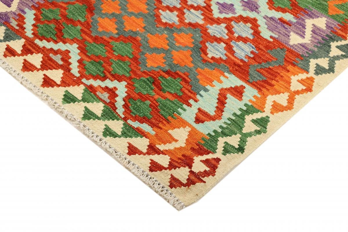 Kelim Orientteppich Handgewebter Afghan mm Trading, 3 rechteckig, Orientteppich, Höhe: 85x120 Nain