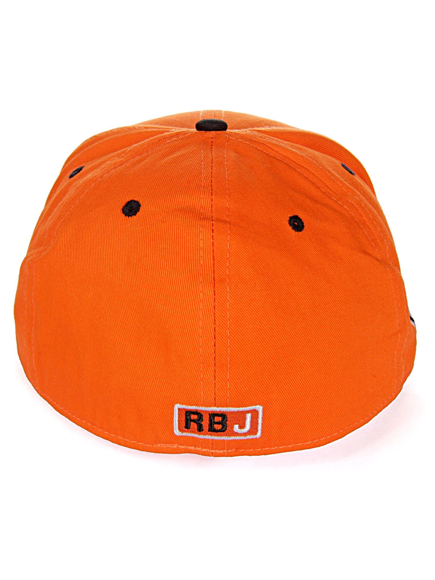 kontrastfarbigem Baseball RedBridge Durham Schirm orange-schwarz mit Cap