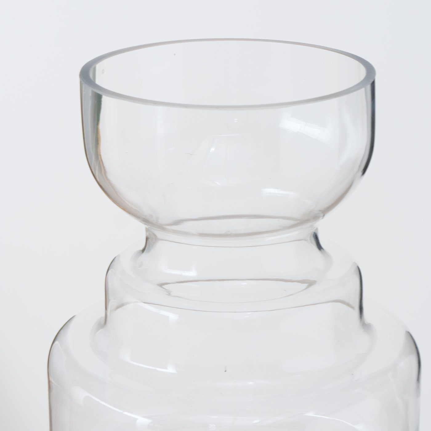 transparent in Glas Dekovase H.30cm, "Brooke" aus Vase BOLTZE Blumenvase