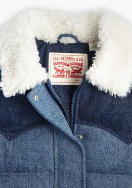 Levi's® Winterjacke WESTERN PUFF BLUES