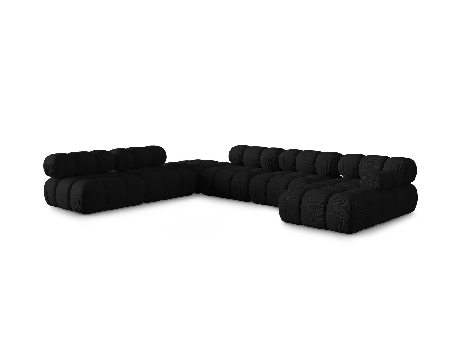 Micadoni Ecksofa Bellis, modular Panorama 7-Sitzer günstig online kaufen