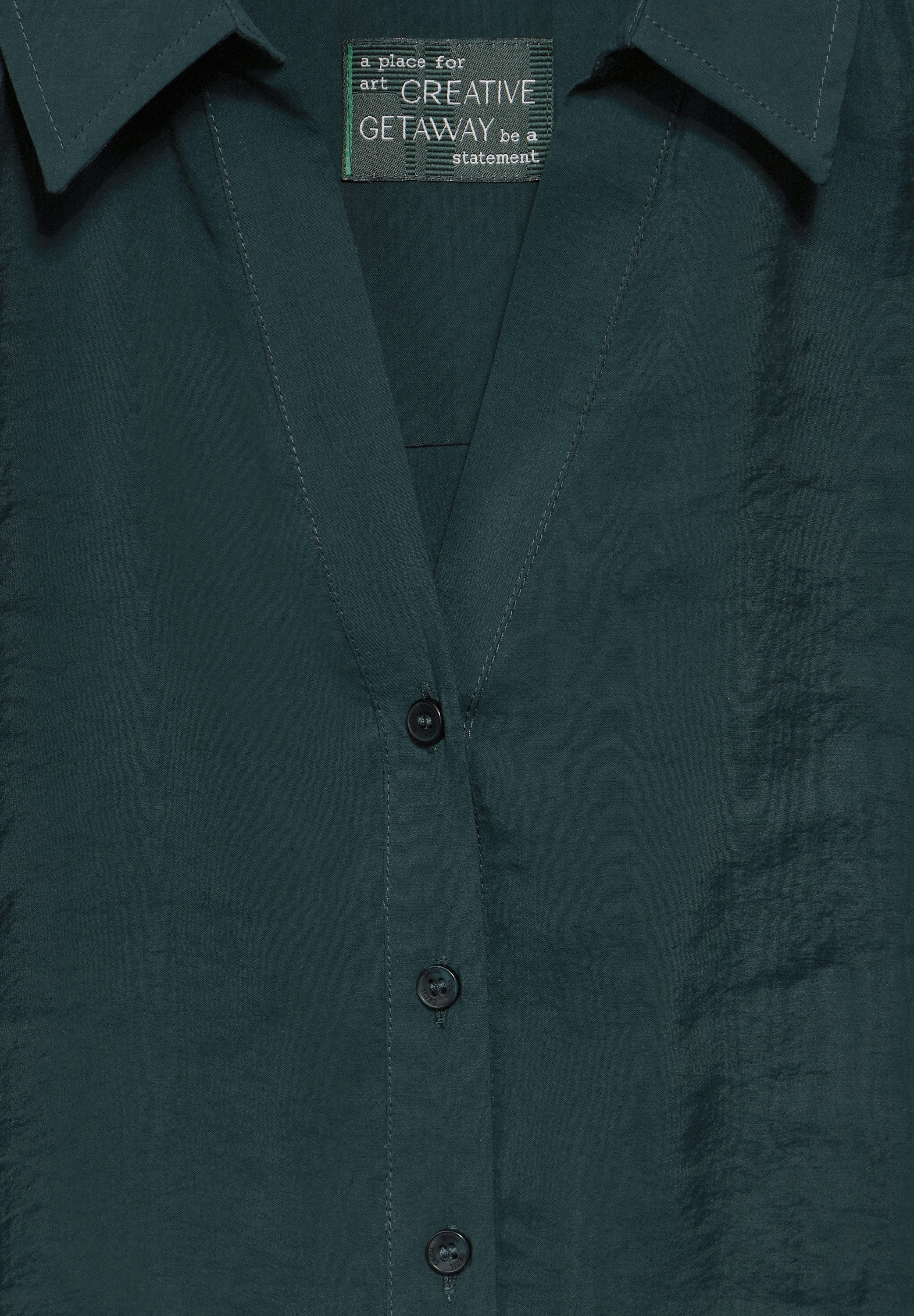 CECIL Longbluse mit 3/4 Ärmeln