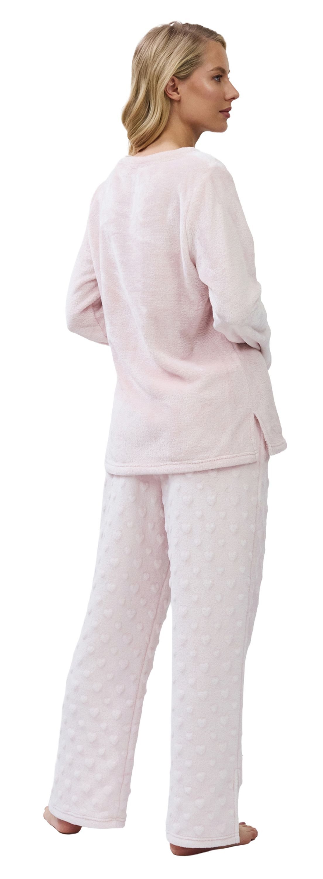 Aruelle Hausanzug Exquisite Calm (Set, 2 tlg., 2-teilig) Damen Hausanzug Plüsch 2-teilig Homewear Loungeanzug